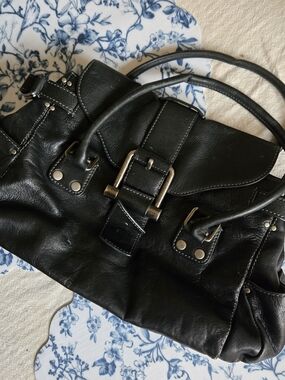 Y2k Elllen Tracy Black Handbag